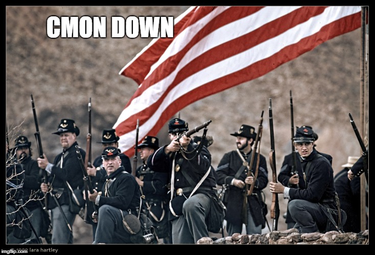 Long Live the UNION | CMON DOWN | image tagged in long live the union | made w/ Imgflip meme maker