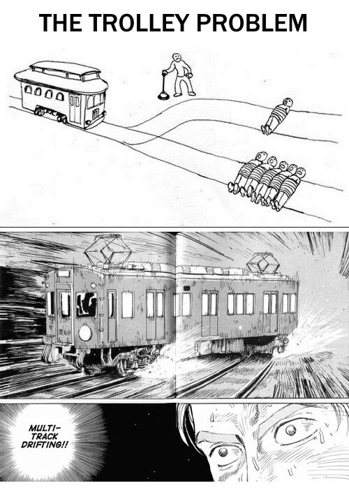 Multi track drifting Blank Meme Template