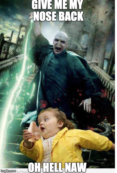 Wow Voldemort Chasing After A Toddler Imgflip