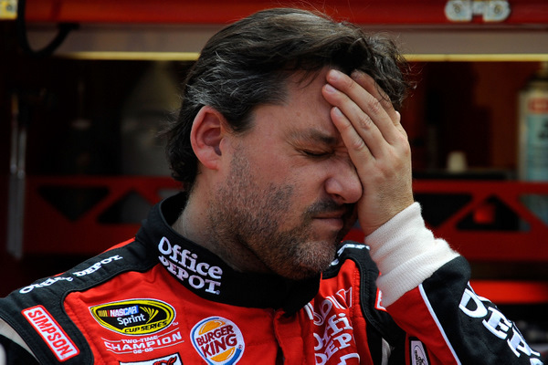 Tony Stewart Frustrated Blank Meme Template