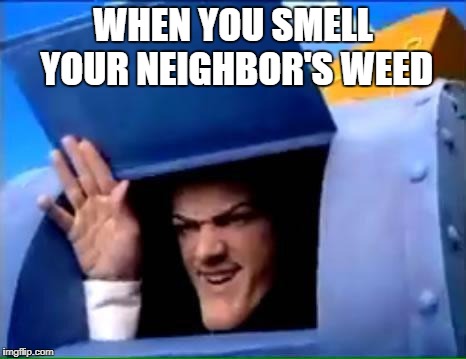 WHEN YOU SMELL YOUR NEIGHBOR'S WEED | image tagged in smoke weed everyday,neighbor's weed | made w/ Imgflip meme maker