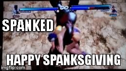 Tekken: Spanked (noticed there was not a single Tekken meme template so i made one) | SPANKED | image tagged in tekken spank,memes | made w/ Imgflip meme maker