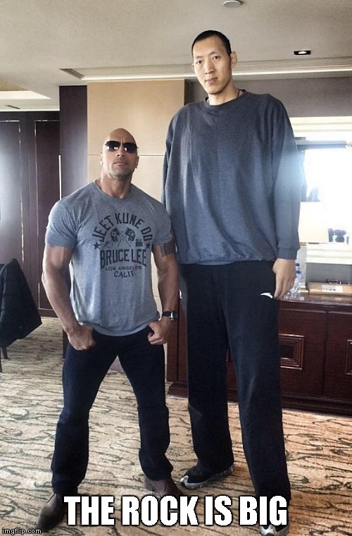 THE ROCK IS BIG | made w/ Imgflip meme maker