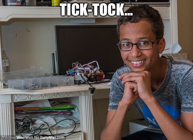 Clock Boy | TICK-TOCK... | image tagged in clock boy | made w/ Imgflip meme maker