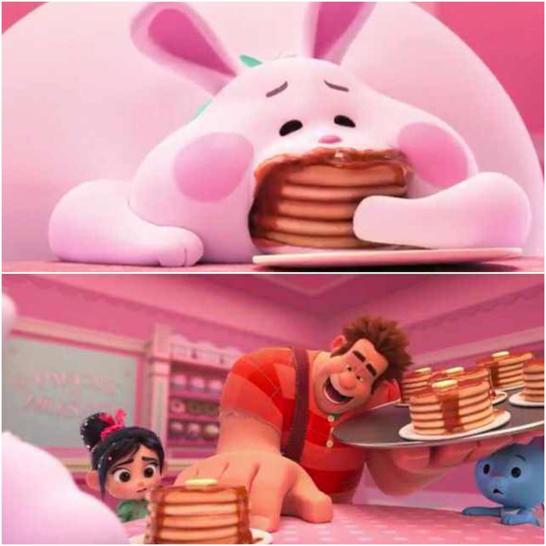 Pancakes Ralph  Blank Meme Template