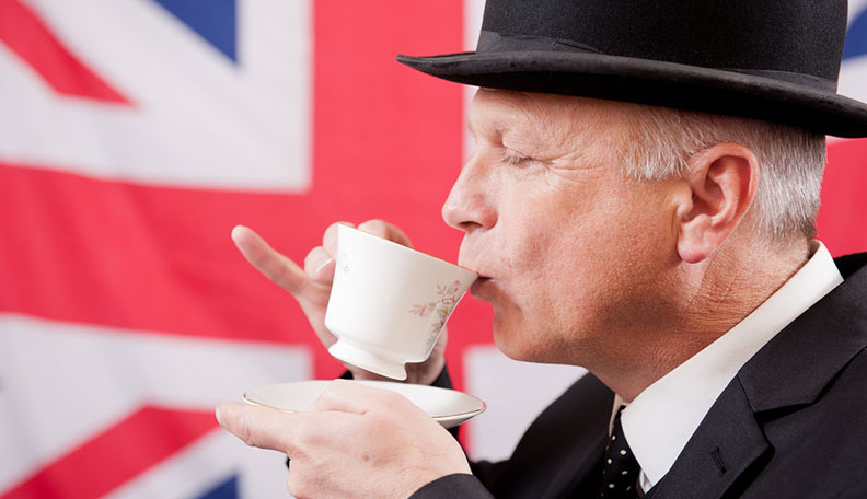 High Quality British tea Blank Meme Template