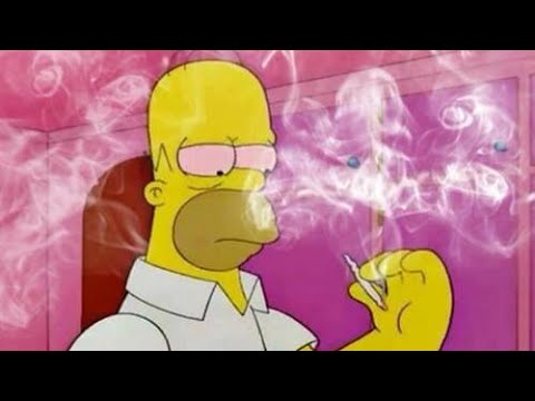 High Quality Stoned Homer Blank Meme Template