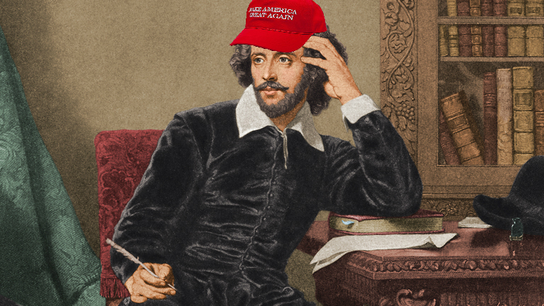 High Quality Shakespeare Trump Blank Meme Template