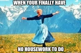 Look At All These Meme | WHEN YOUR FINALLY HAVE; NO HOUSEWORK TO DO | image tagged in memes,look at all these | made w/ Imgflip meme maker