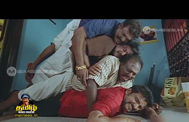 High Quality Kalakalappu Santhanam Blank Meme Template