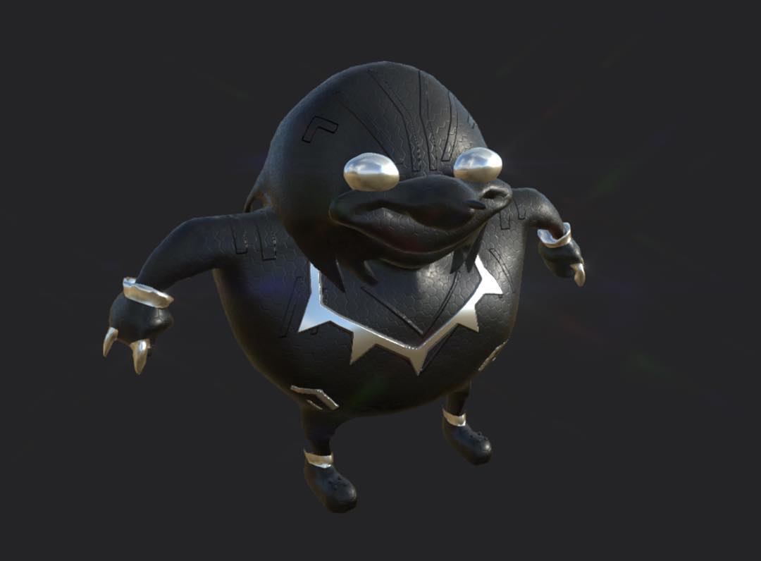 Black panther knuckles Blank Meme Template