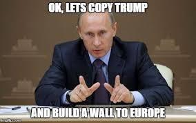 Putin me in Russia | image tagged in memes,vladimir putin,donald trump | made w/ Imgflip meme maker