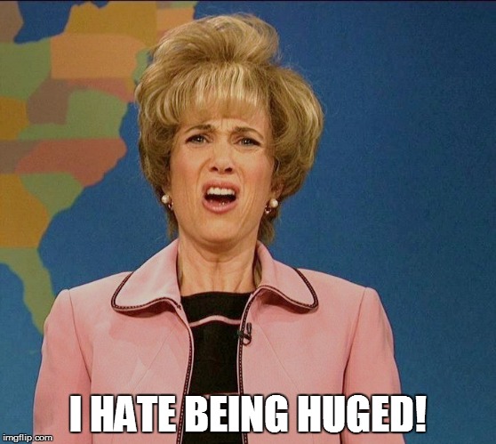 I HATE BEING HUGED! | made w/ Imgflip meme maker