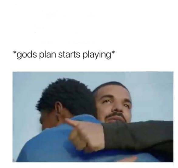 God's plan  Blank Meme Template