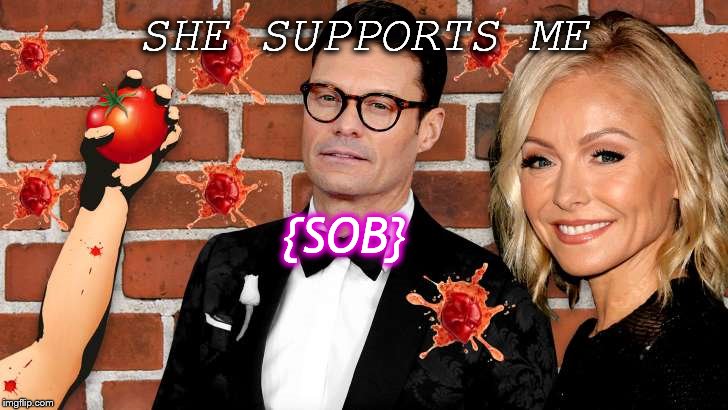 SHE SUPPORTS ME; {SOB} | image tagged in enablers | made w/ Imgflip meme maker