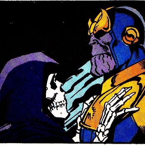 Thanos/Death Blank Meme Template