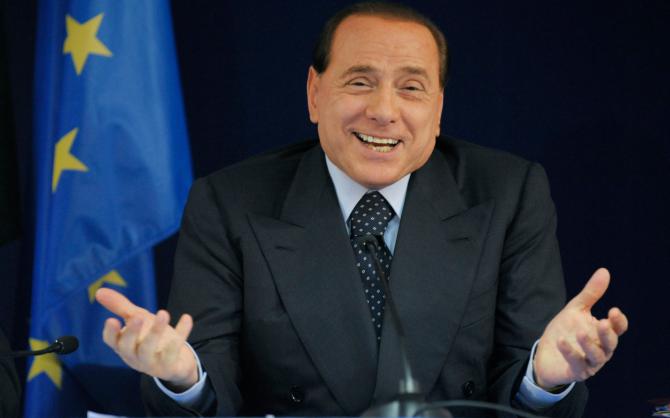 Berlusconi thinks Berlusconi do Blank Meme Template