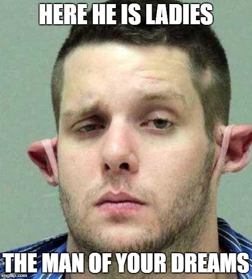 Man of your dreams  | HERE HE IS LADIES; THE MAN OF YOUR DREAMS | image tagged in man of your dreams,funny memes | made w/ Imgflip meme maker
