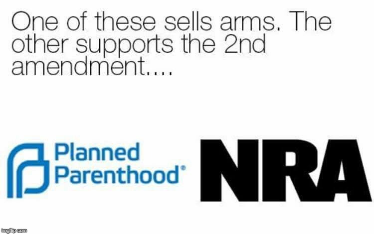 We must ban the selling of arms in America!  | NRA | image tagged in nra,planned parenthood,second amendment,gun control,abortion,memes | made w/ Imgflip meme maker