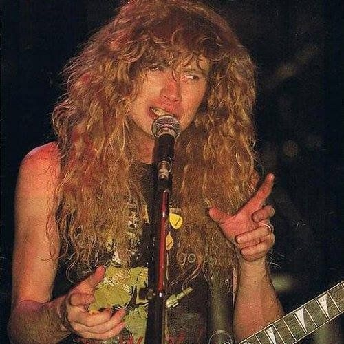 Dave Mustaine Blank Meme Template