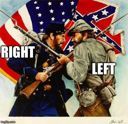 The Right will Win again !  | RIGHT; LEFT | image tagged in civil war soldiers,bill of rights,memes,freedom | made w/ Imgflip meme maker
