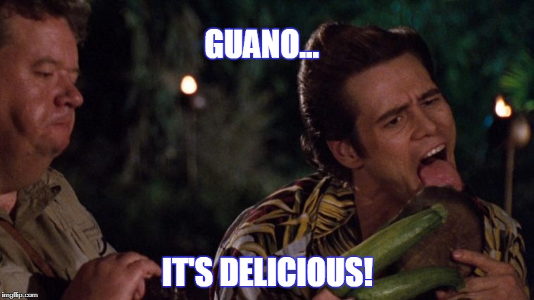 GUANO... IT'S DELICIOUS! | made w/ Imgflip meme maker