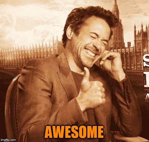 laughing | AWESOME | image tagged in laughing | made w/ Imgflip meme maker