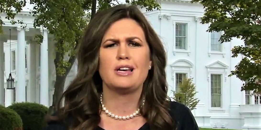 Sara Huckabee Sanders Blank Meme Template