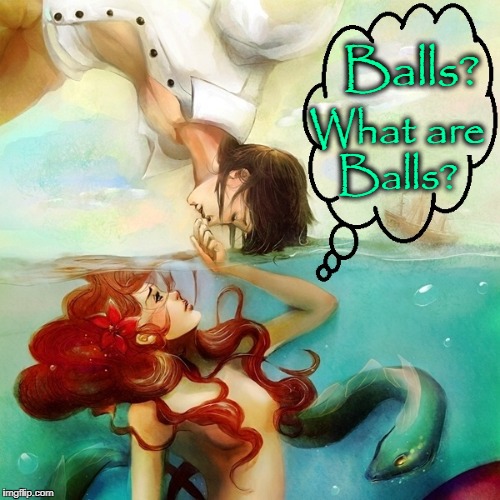 Would you like to see my Beach Balls? | What are Balls? Balls? | image tagged in vince vance,the little mermaid,ariel,beach balls,testes,testicles | made w/ Imgflip meme maker
