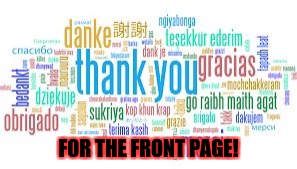 Thank you all for a front page meme!!!! | FOR THE FRONT PAGE! | image tagged in thank you,memes,meme,thanks,front page | made w/ Imgflip meme maker