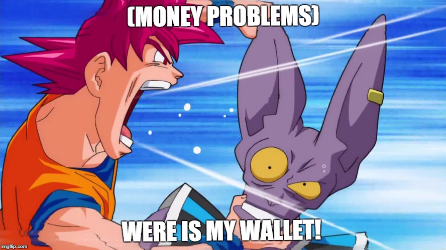 When you have money problems! | (MONEY PROBLEMS); WERE IS MY WALLET! | image tagged in gifs,funny | made w/ Imgflip meme maker