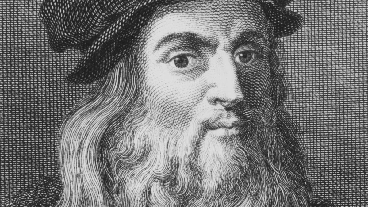 Leonardo da Vinci Blank Meme Template