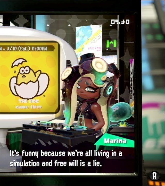 Splatoon 2 Free Will Is A Lie Blank Meme Template