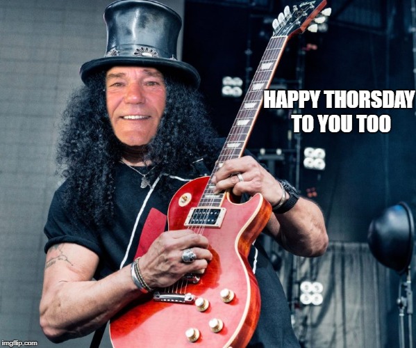 rocker coollew | HAPPY THORSDAY TO YOU TOO | image tagged in rocker coollew | made w/ Imgflip meme maker