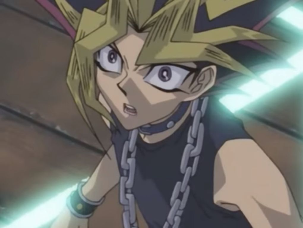 Horrified Yami Yugi Blank Meme Template