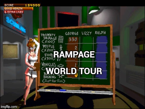 Doctor Betty Veronica | RAMPAGE WORLD TOUR | image tagged in doctor betty veronica | made w/ Imgflip meme maker