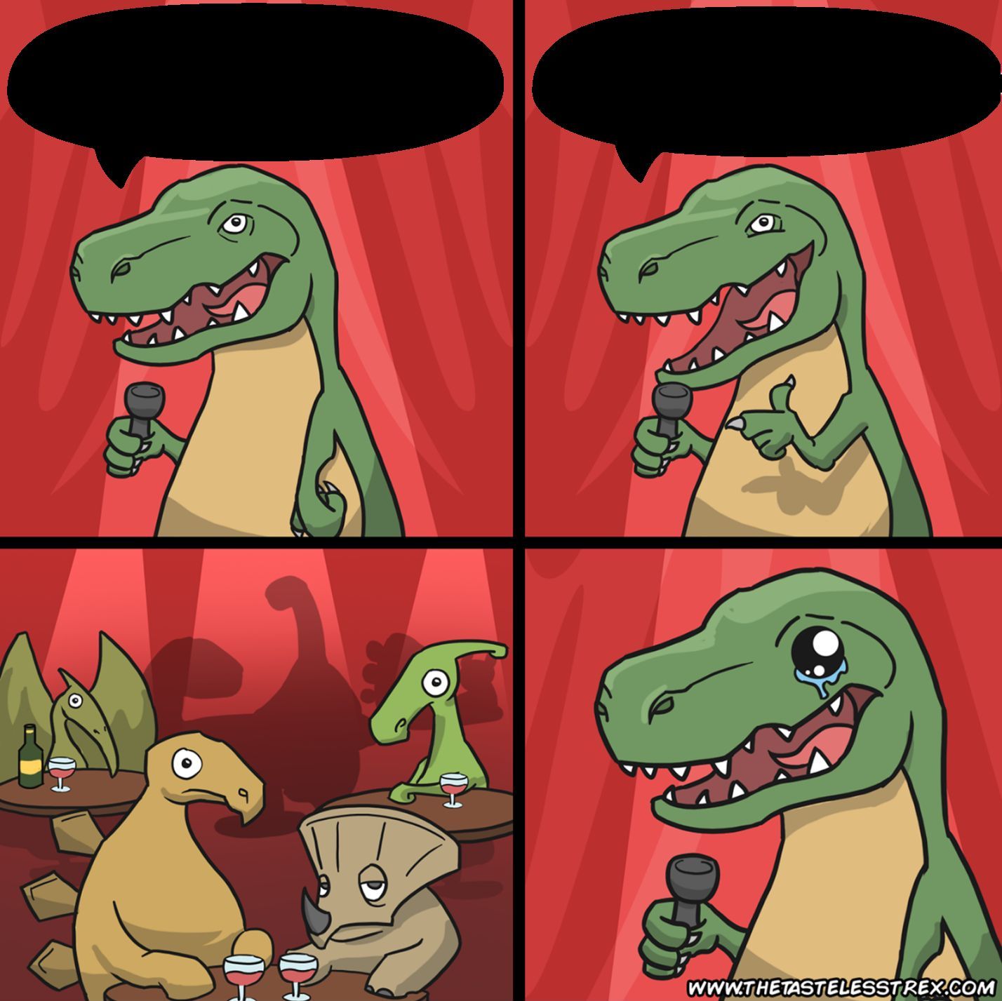 High Quality stand up dinosaur Blank Meme Template