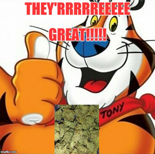 THEY'RRRRREEEEE; GREAT!!!!! | image tagged in weed | made w/ Imgflip meme maker