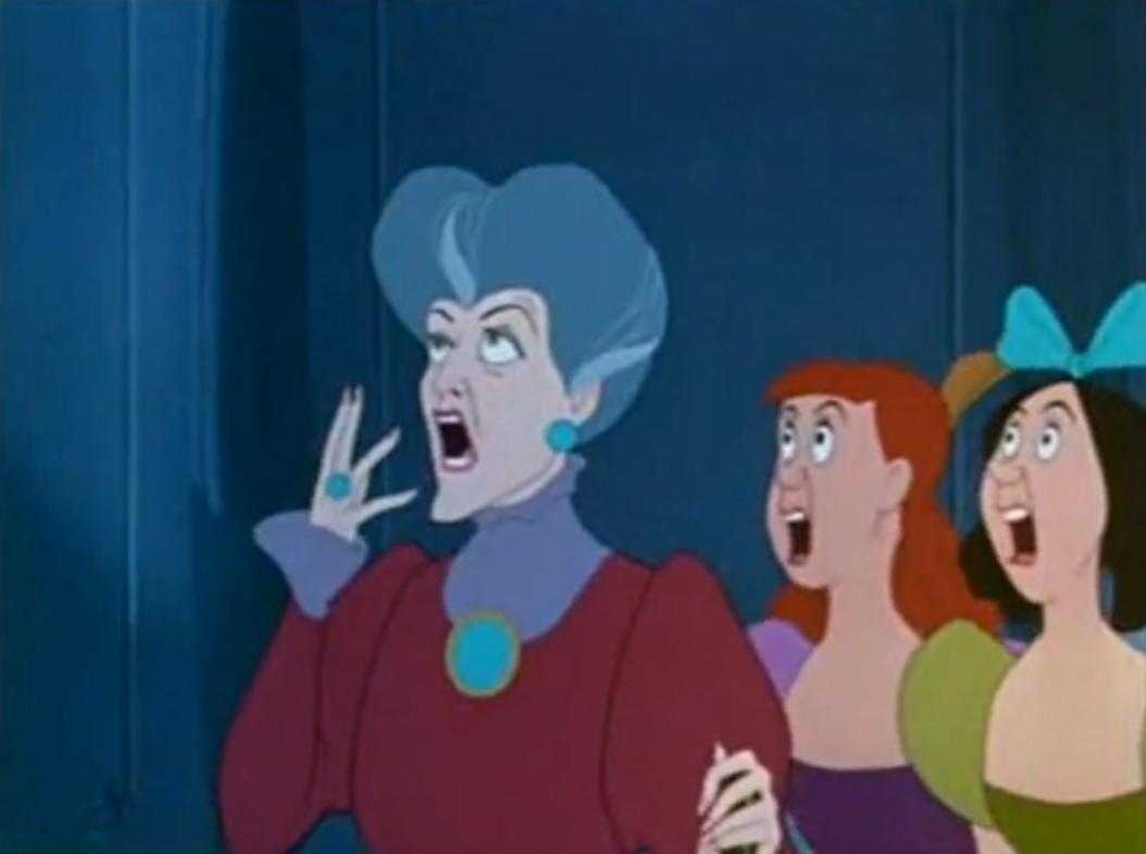 High Quality Shocked Stepmother and Stepsisters Blank Meme Template