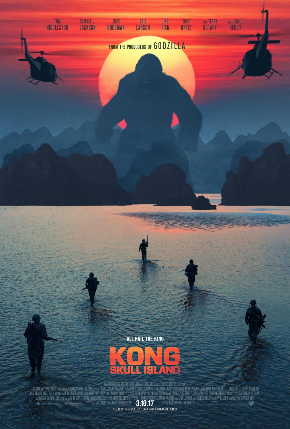 High Quality Kong skull island  Blank Meme Template
