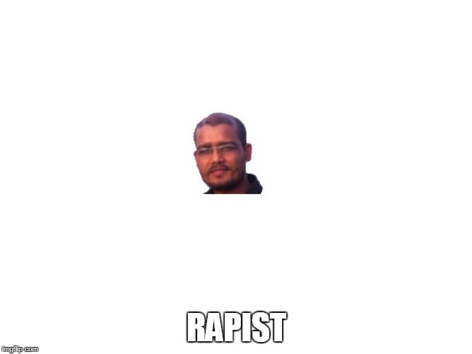 amby | RAPIST | image tagged in amby | made w/ Imgflip meme maker