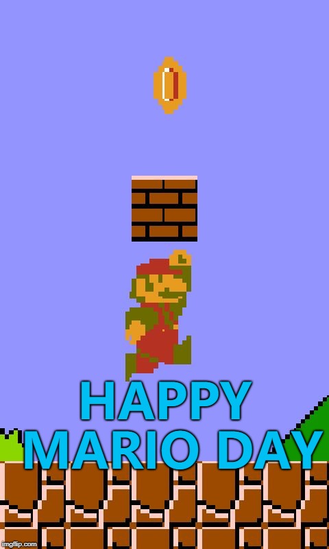 March 10 - Mar 10 - Mar10 - Mario :) | HAPPY MARIO DAY | image tagged in mario,memes,mario day,digitizer,teletext,video games | made w/ Imgflip meme maker