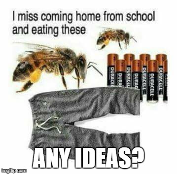 ANY IDEAS? | image tagged in confused | made w/ Imgflip meme maker