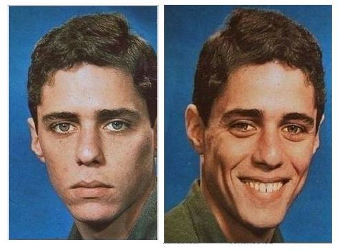 High Quality before after - sad happy face Blank Meme Template