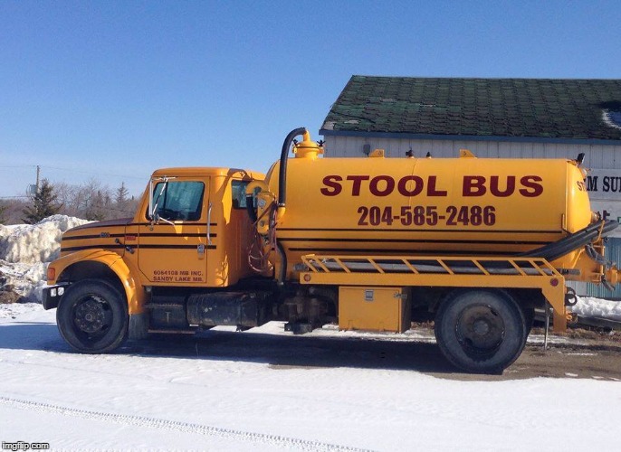 I see what they did there  | NO TEXT NEEDED | image tagged in funny,school bus,poop,i see what you did there,memes | made w/ Imgflip meme maker