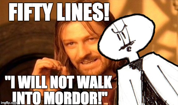 Boromir meets Mr. Albany | FIFTY LINES! "I WILL NOT WALK INTO MORDOR!" | image tagged in memes,one does not simply,mr albany | made w/ Imgflip meme maker