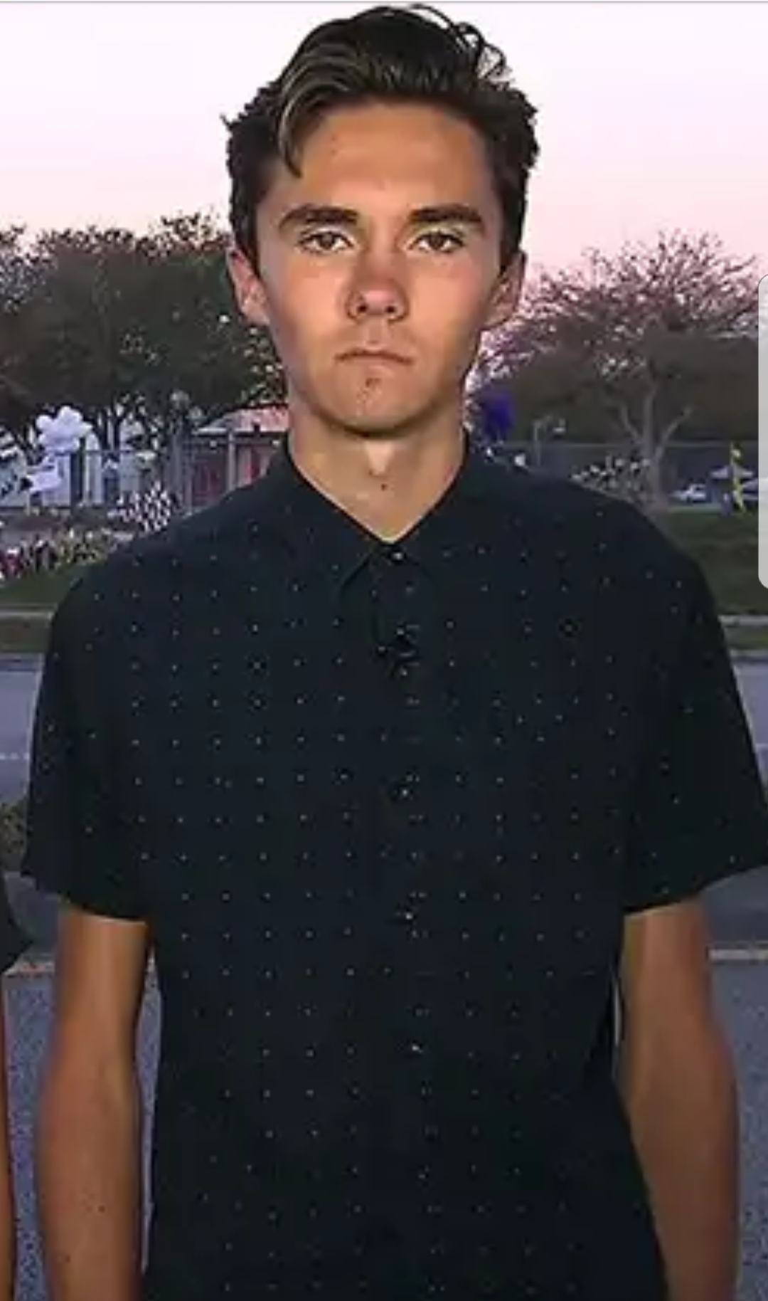 High Quality David Hogg Blank Meme Template