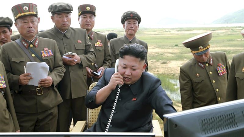 North Korea calling someone Blank Meme Template