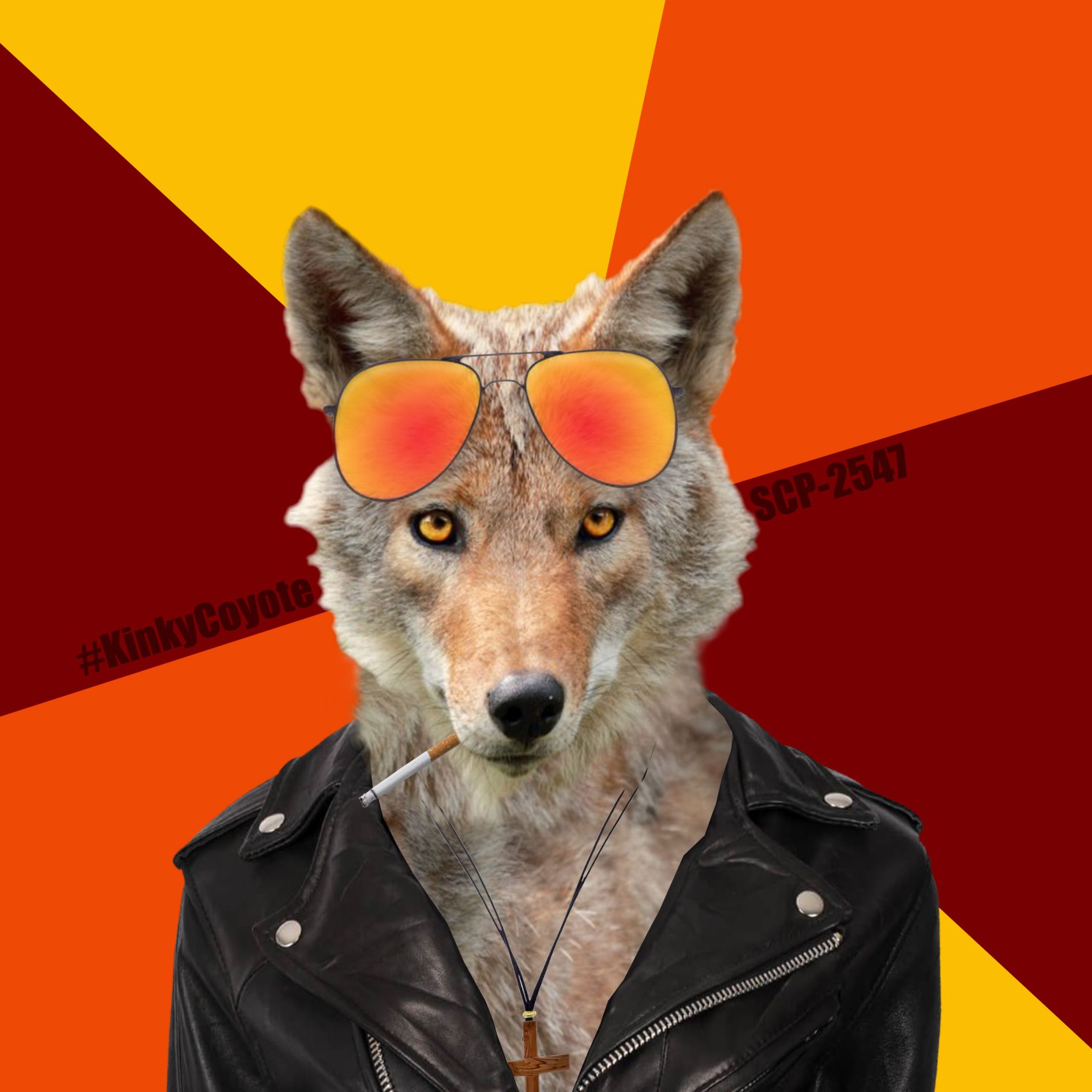 "Kinky Coyote" SCP-2547 Blank Meme Template