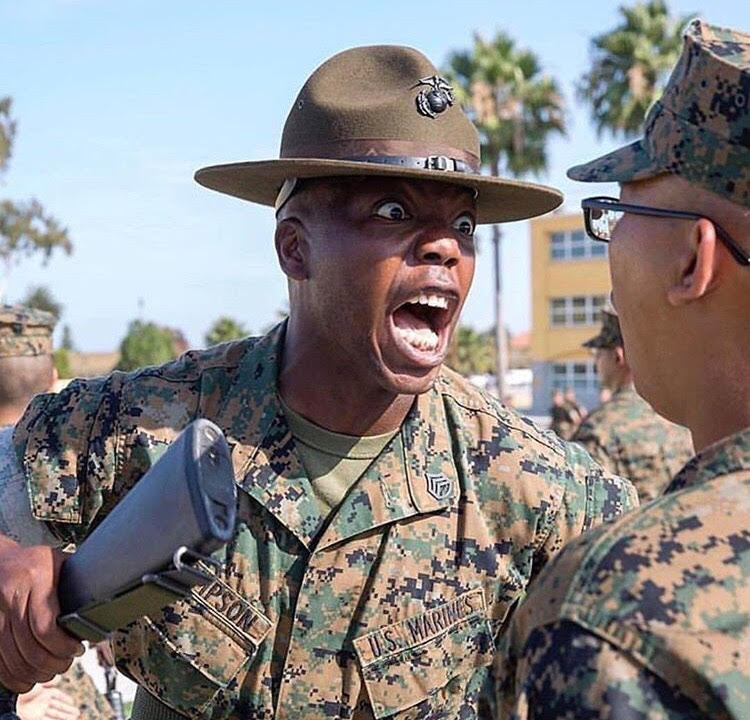 High Quality USMC Blank Meme Template